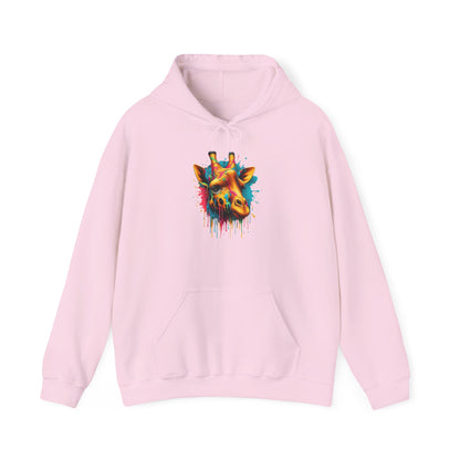 Colorful Giraffe Heavy Blend™ Hooded Sweatshirt