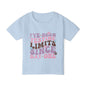 I've Been Testing Limits Since Day One Heavy Cotton™ Toddler T-shirt