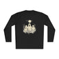 Creepy Ghost Trio Adult Long Sleeve Tee