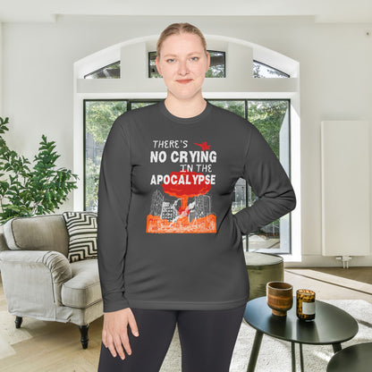 There's No Crying In The Apocolypse Unisex Lightweight Long Sleeve Tee