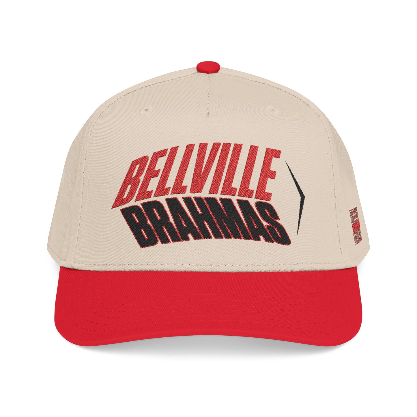 Bellville Brahmas (Angled) Mid Profile Baseball Cap