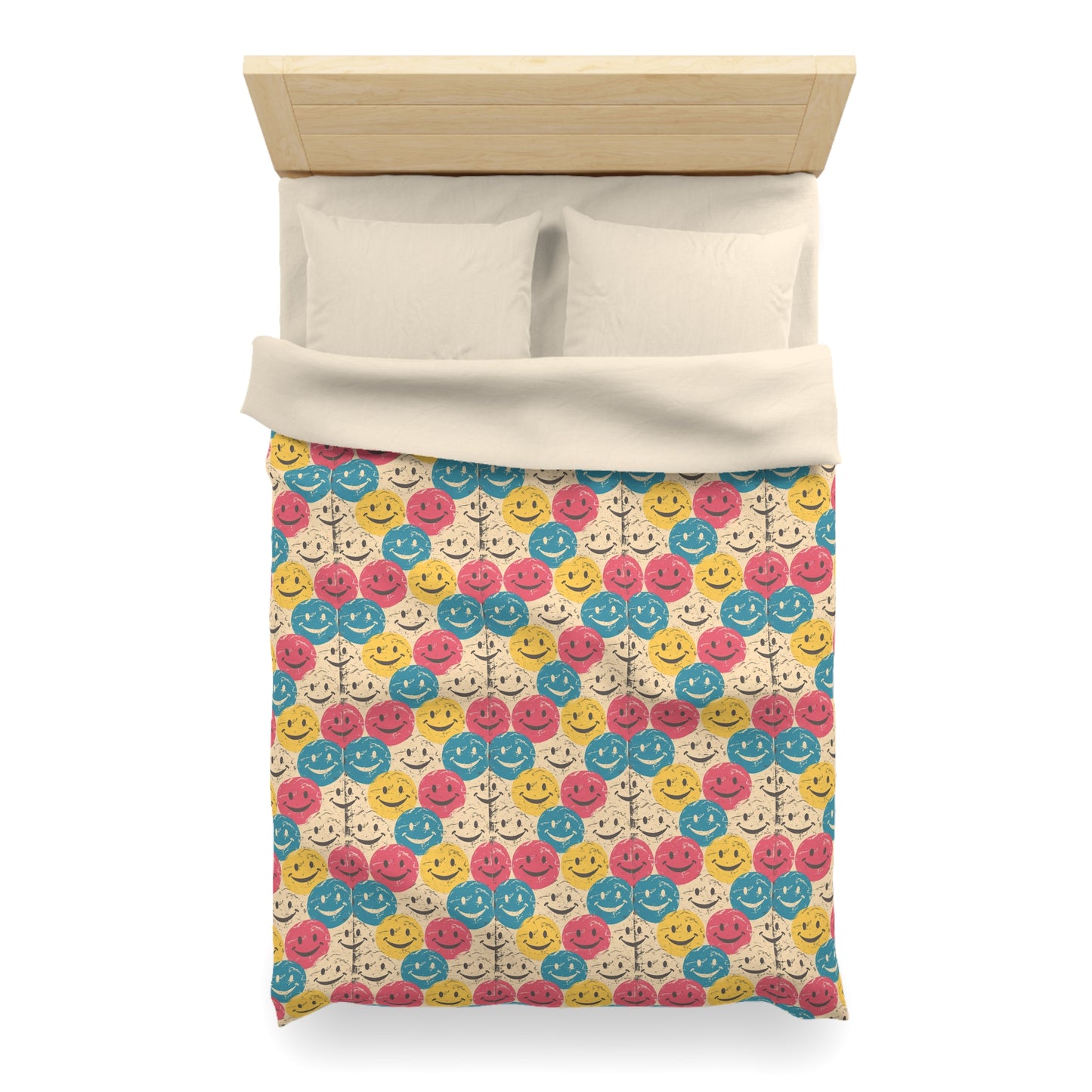Color Me Happy Microfiber Duvet Cover