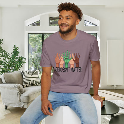 Race Doesn't Matter Adult T-shirt