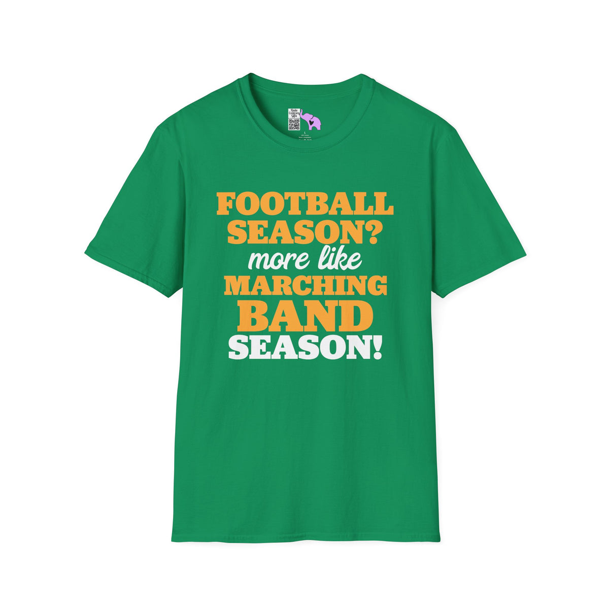 Football Season? More Like Marching Band Season! Adult T-shirt
