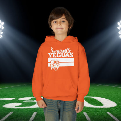 Somerville Yeguas w/Mascot Youth Heavy Blend Hoodie