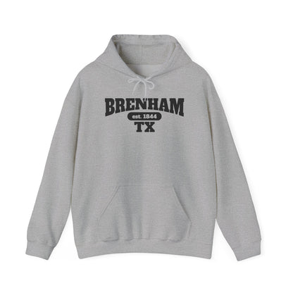 Brenham Tx Est. 1844 Adult Heavy Blend™ Hoodie