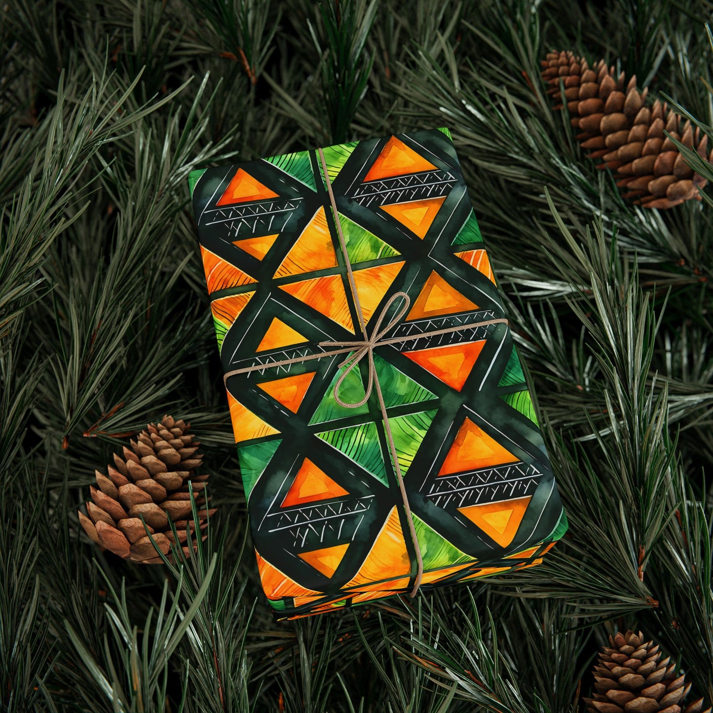 Living Tapestry Kwanzaa Wrapping Paper
