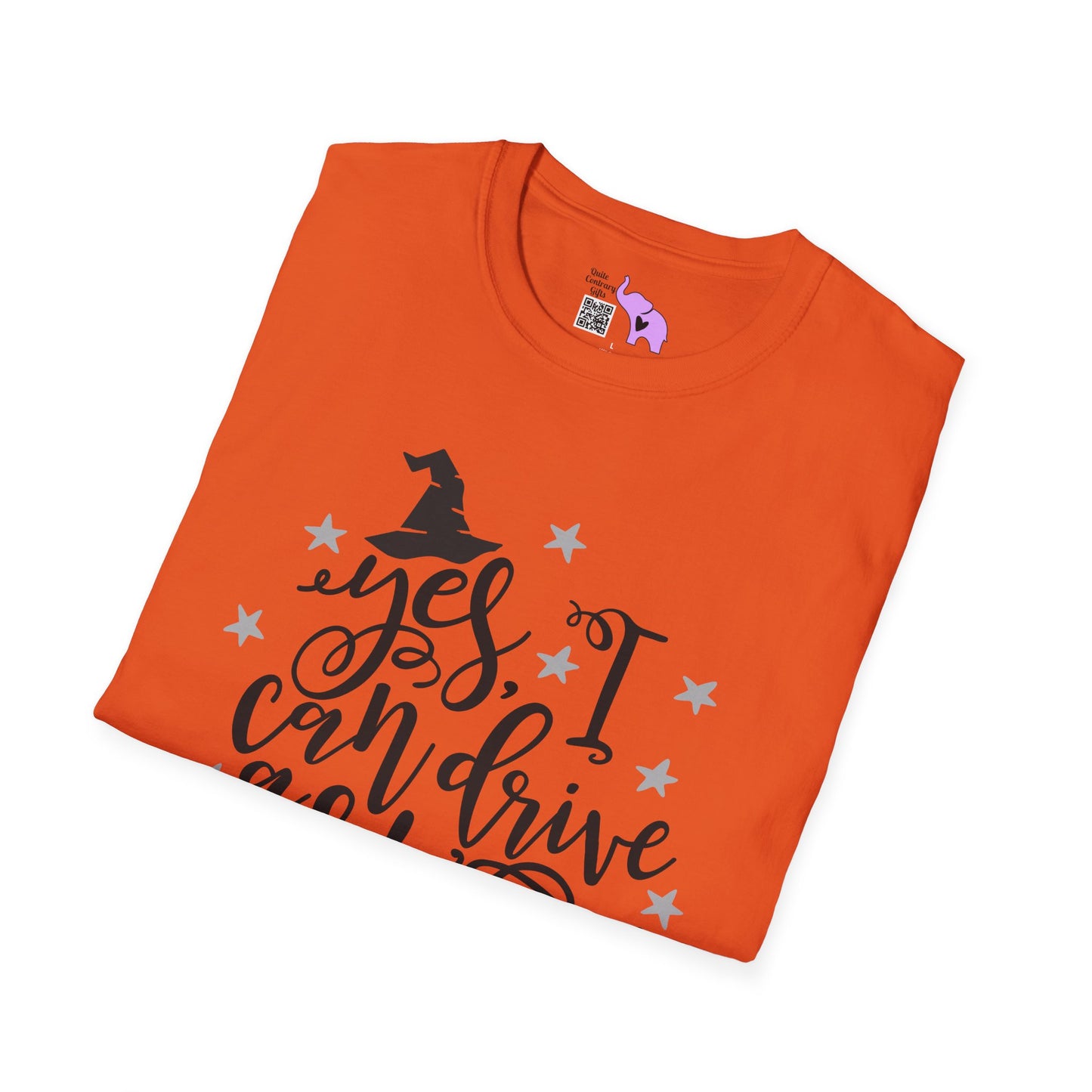 Yes I Can Drive A Stick Adult T-shirt