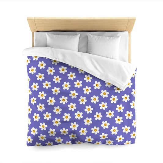 Daisy Grins Microfiber Duvet Cover