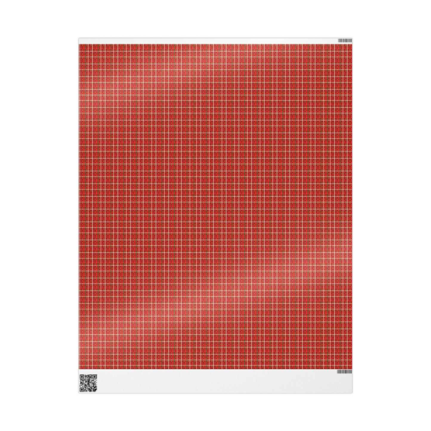 Santa’s Workshop Stripes Wrapping Paper