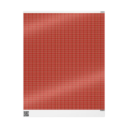 Santa’s Workshop Stripes Wrapping Paper