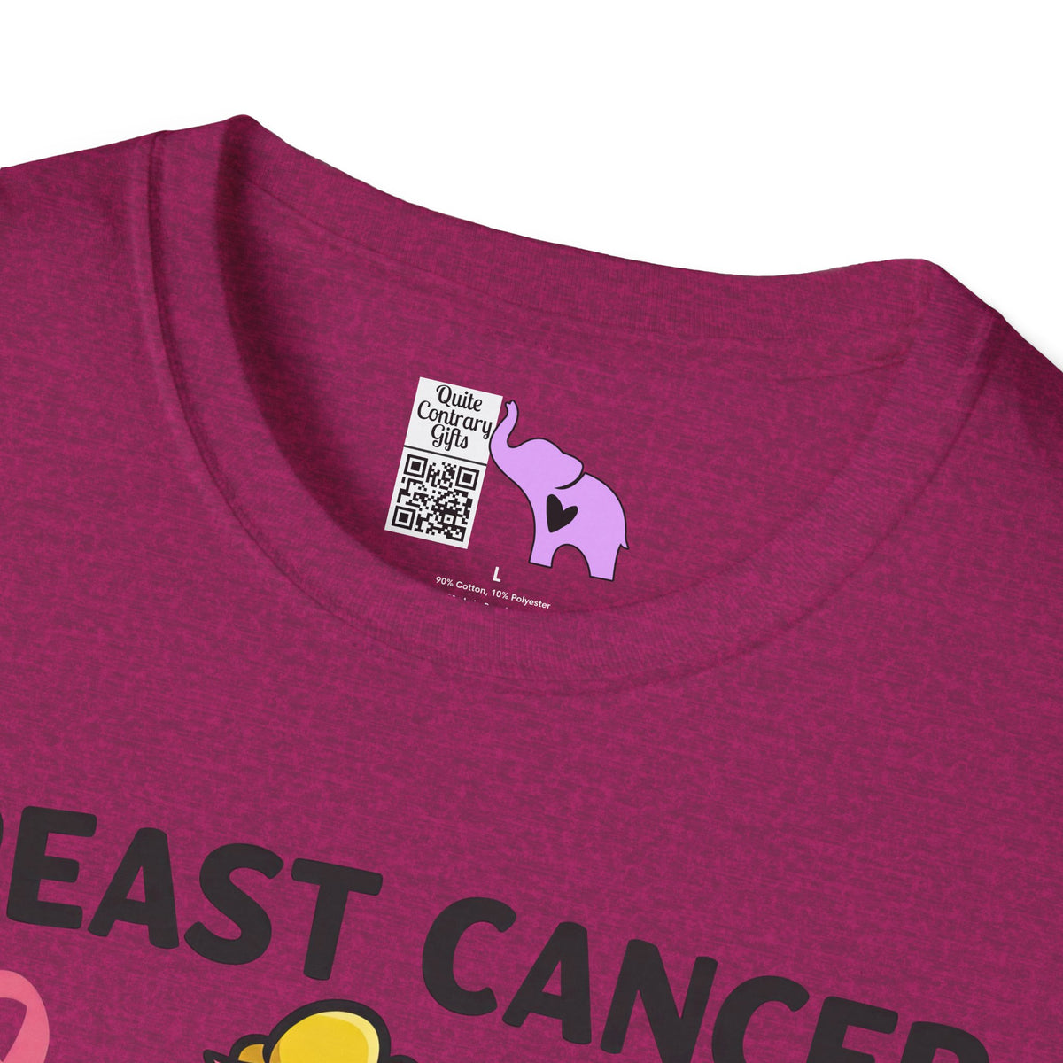 Breast Cancer Messed With The Wrong Chick Adult T-shirt