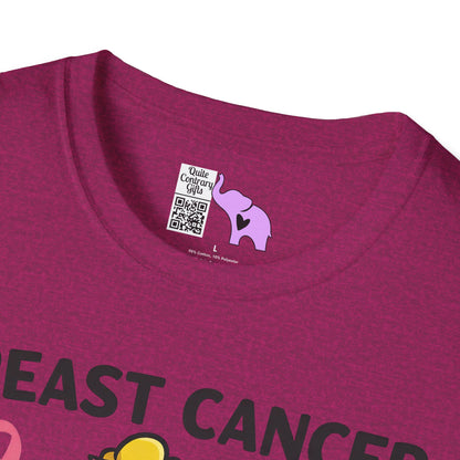 Breast Cancer Messed With The Wrong Chick Adult T-shirt