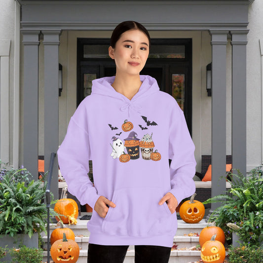 Spooky Latte Heavy Blend™ Hooded Sweatshirt