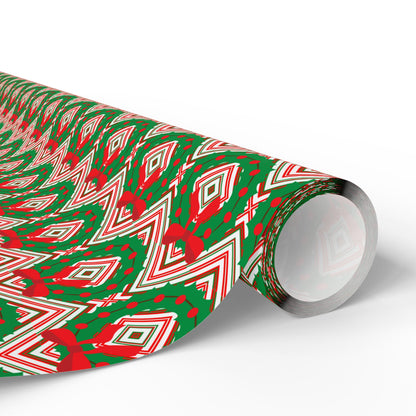 Christmas Wreaths Wrapping Paper