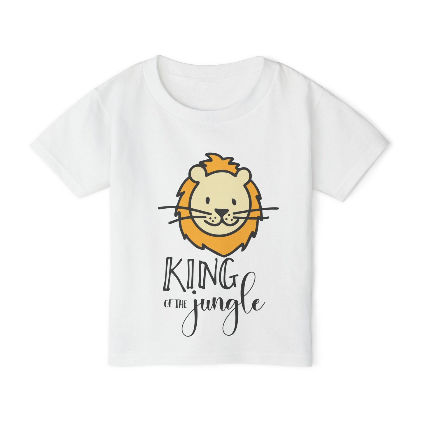 I'm The King Of The Jungle (Lion) Heavy Cotton™ Toddler T-shirt