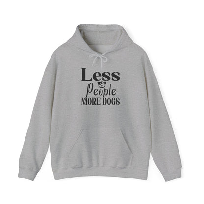 Less People More Dogs Heavy Blend™ Hooded Sweatshirt