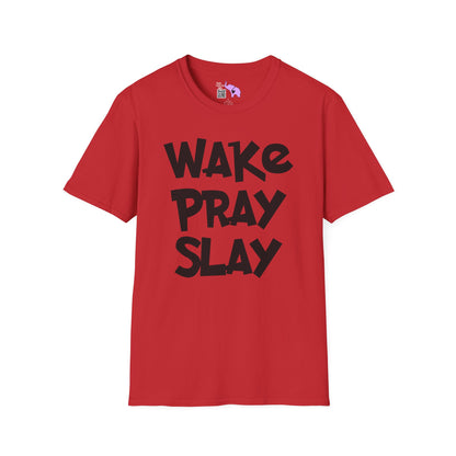 Wake Pray Slay Adult T-shirt