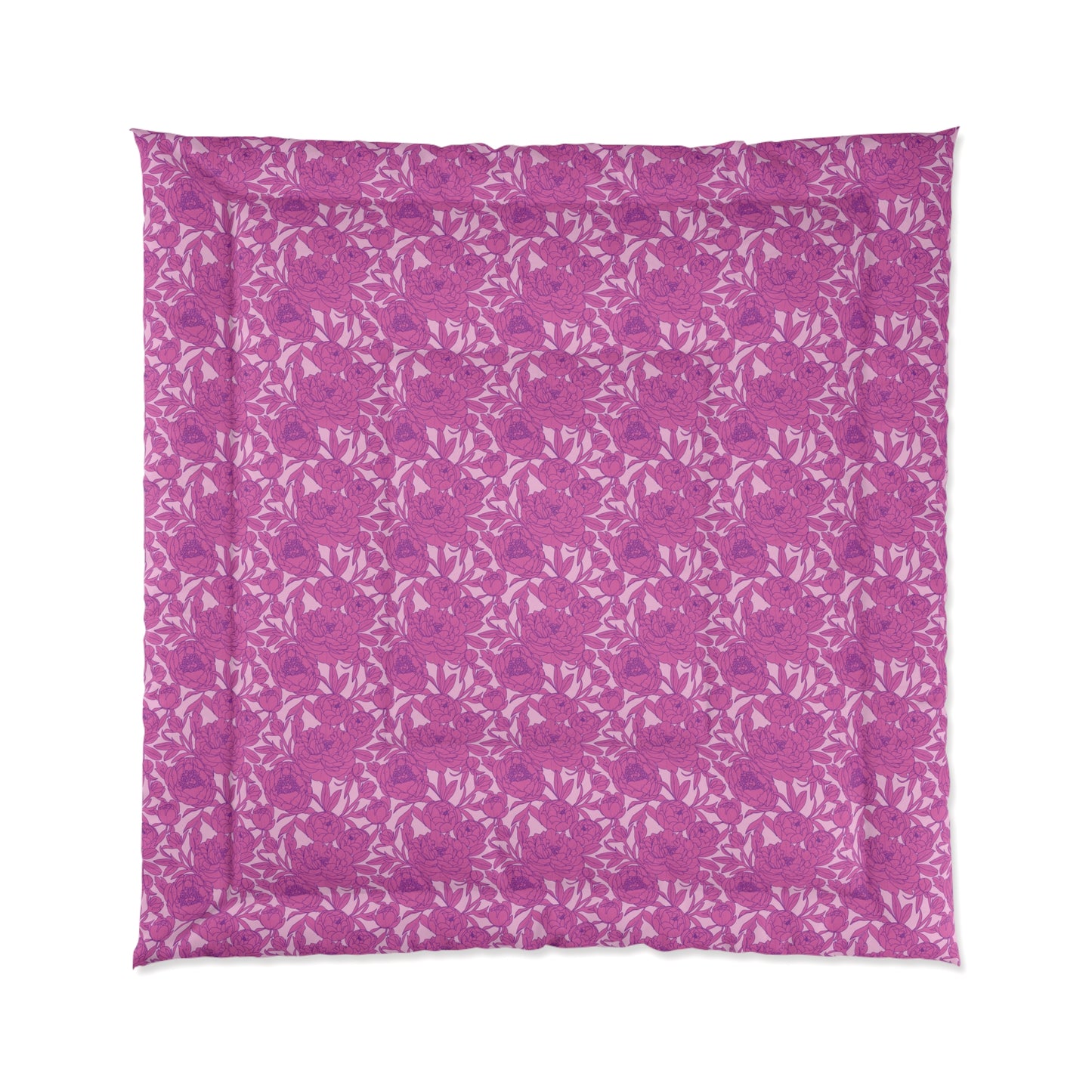 Blush Peony Garden Comforter
