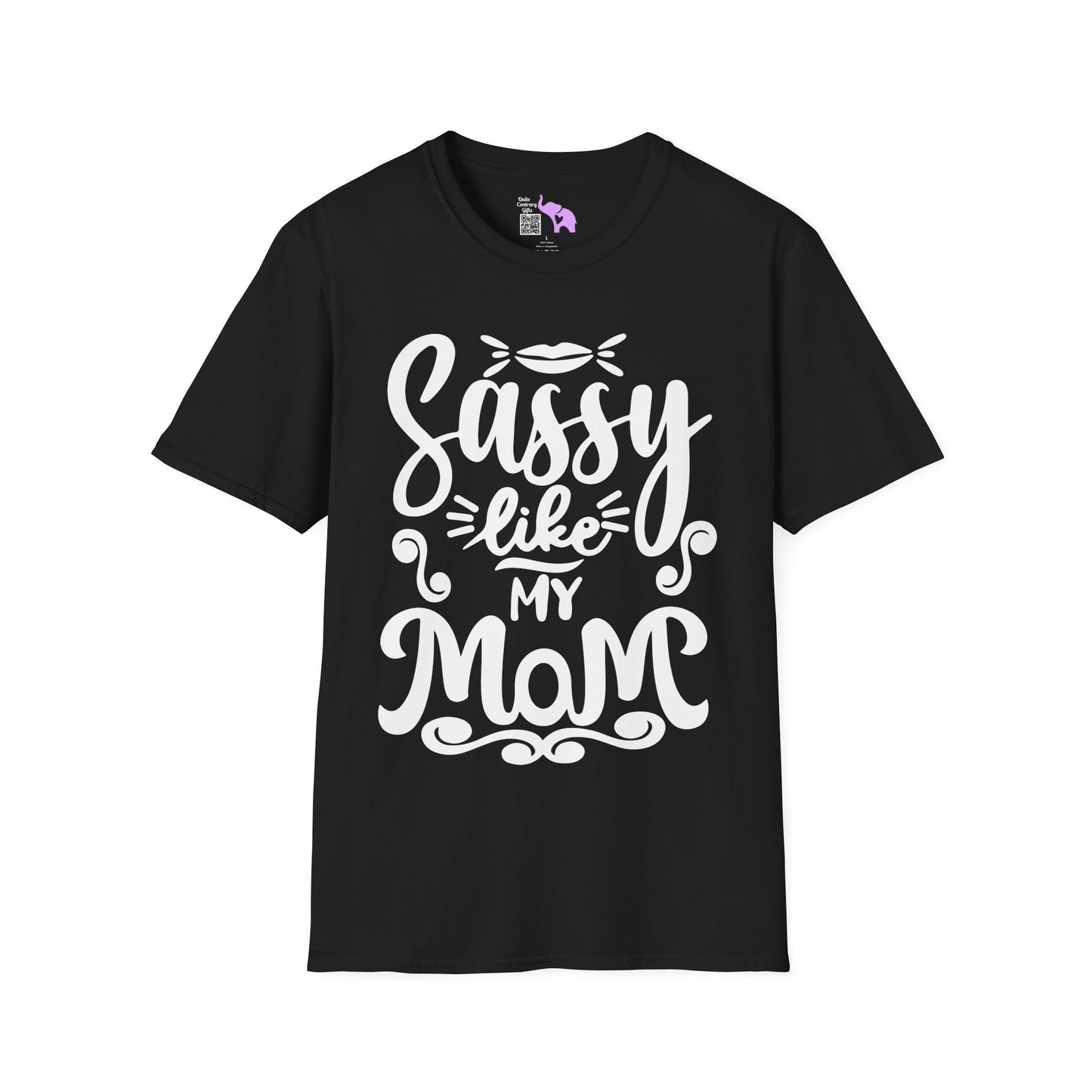 Sassy Like My Mom Adult T-shirt