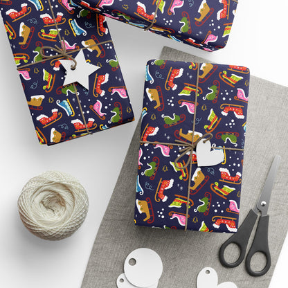 Sleigh All Day Wrapping Paper