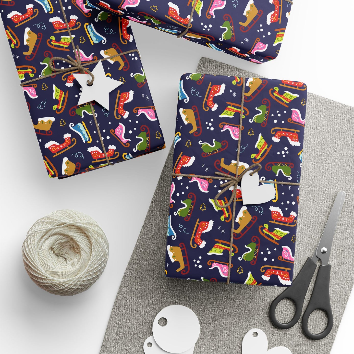 Sleigh All Day Wrapping Paper