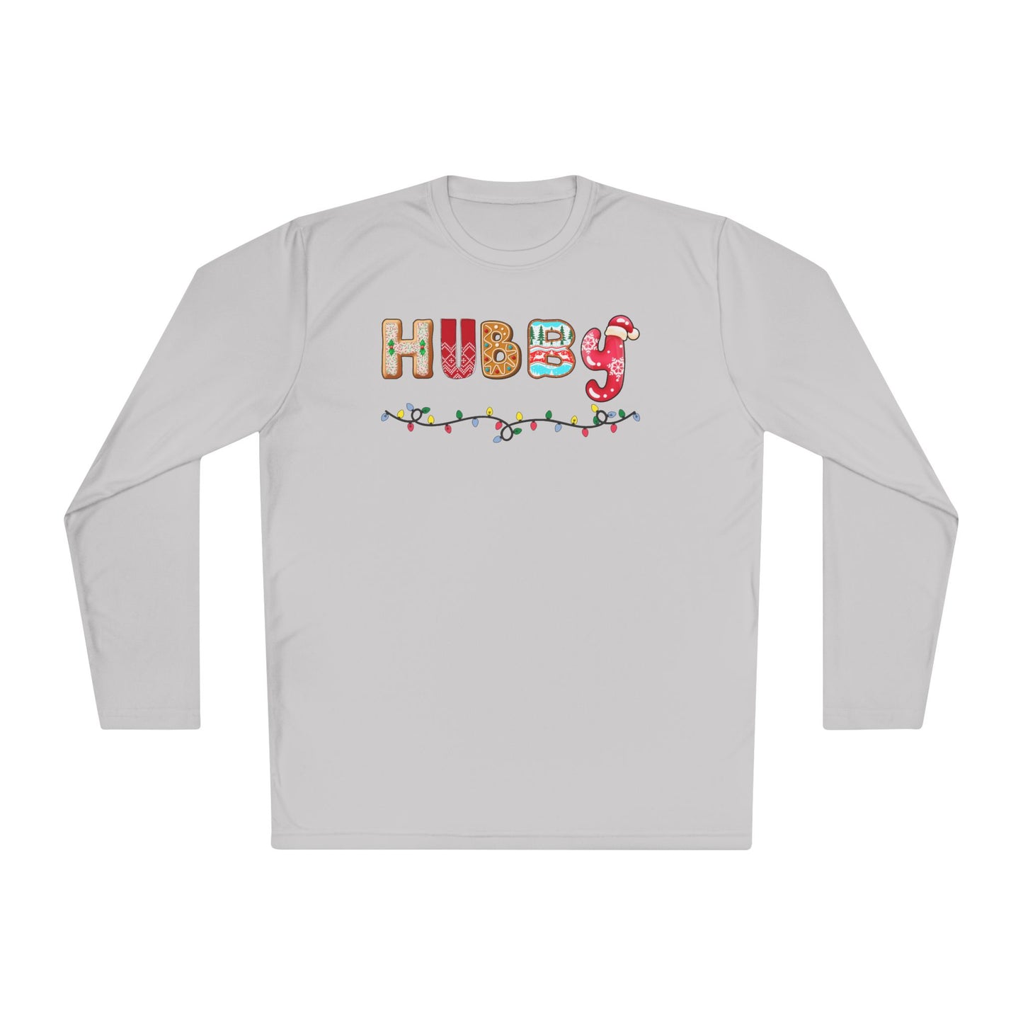 Christmas Hubby Adult Long Sleeve Tee