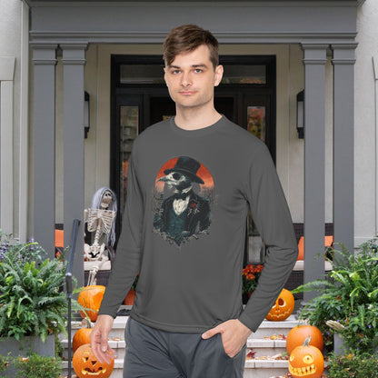 Halloween Scarecrow 3 Adult Long Sleeve Tee