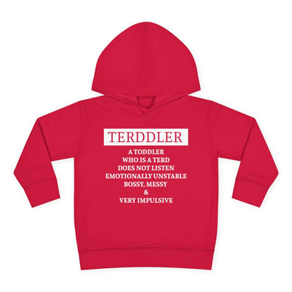 ""Terddler Definition Toddler Hoodie