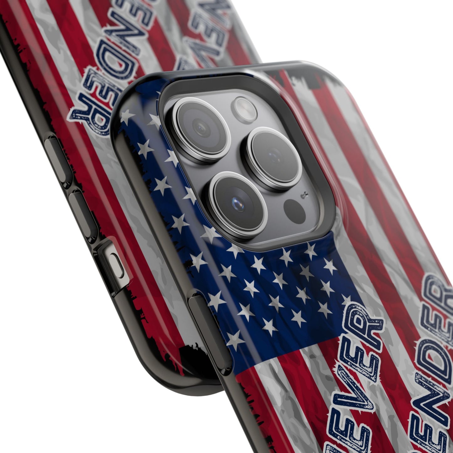 Never Surrender American Flag Impact-Resistant Cases