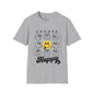 Choose Happy Smiley Faces Adult T-shirt