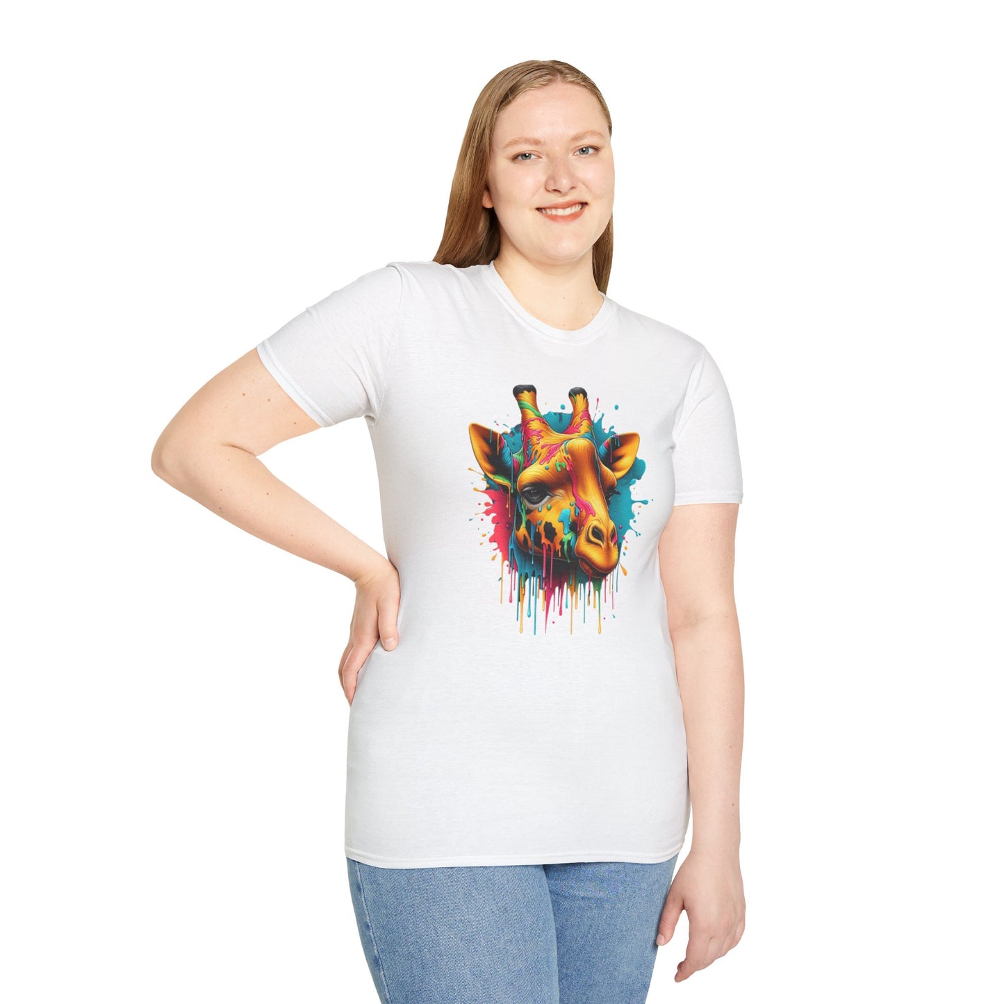 Colorful Giraffe T-shirt