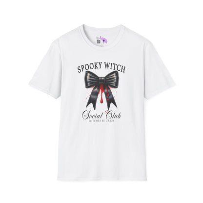 Spooky Witch Social Club Adult T-shirt