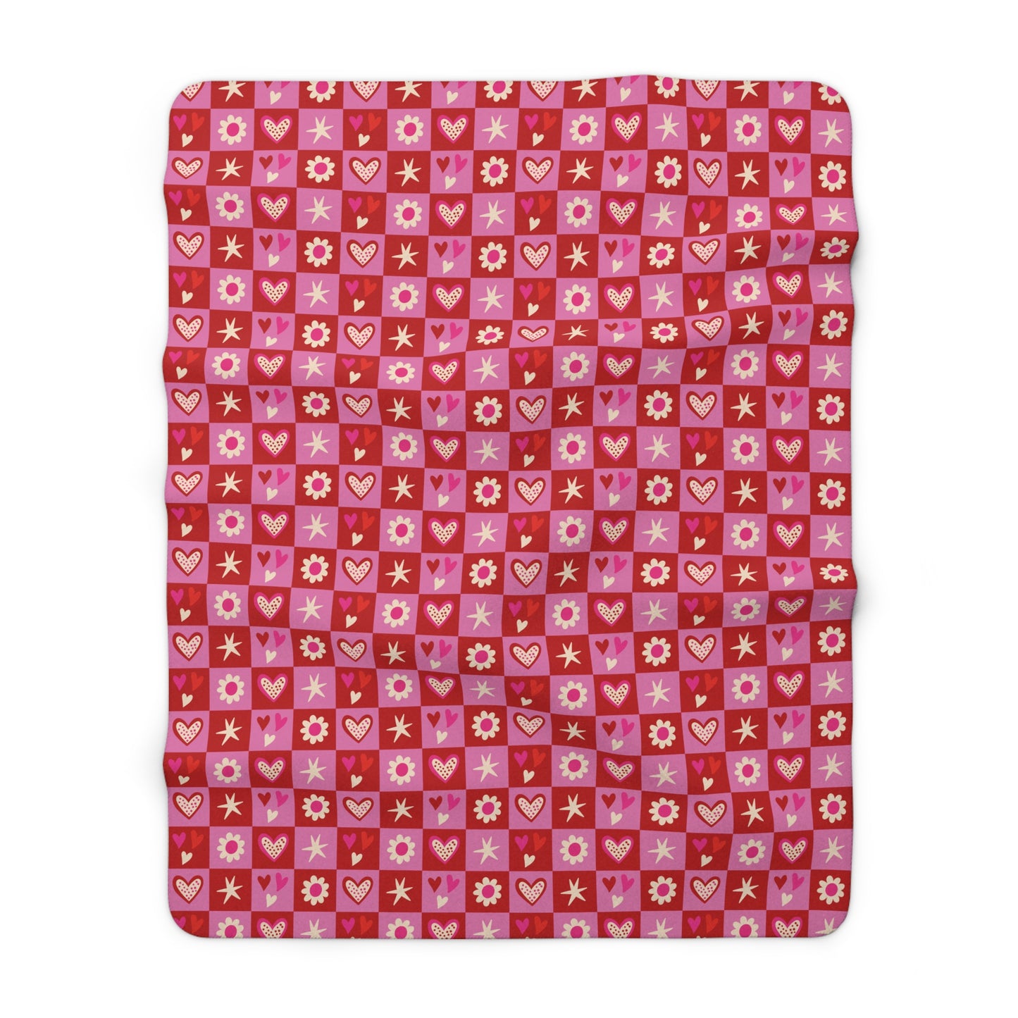 Valentine Toss Fleece Blanket