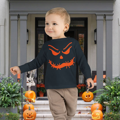 Loopy Jack-O-Lantern Toddler Long Sleeve Tee