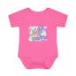 Pastel Wild One Milestone Baby Bodysuit-One Year