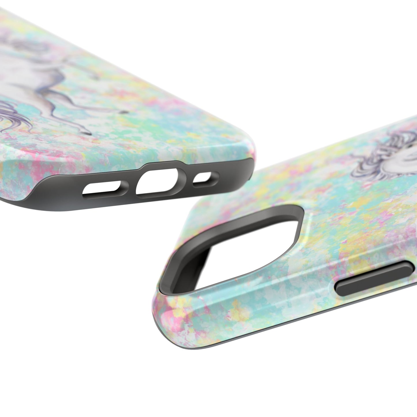 Pastel Pegasus MagSafe® Compatible Tough Case for iPhone
