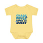Chaos Never Looked So Sweet Infant Baby Rib Bodysuit