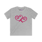 Double Heart Youth Softstyle Tee