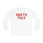 North Pole Adult Long Sleeve Tee