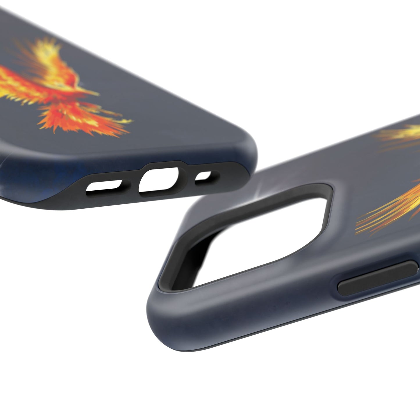 Phoenix Over Nebula MagSafe® Compatible Tough Case for iPhone