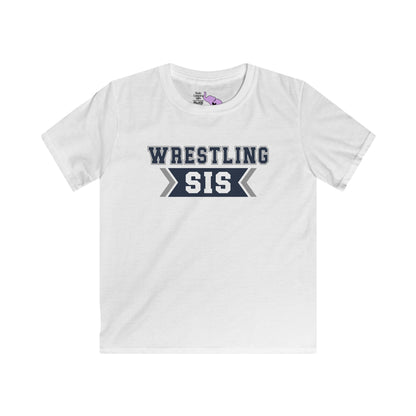 Wrestling Sis Youth Softstyle Tee