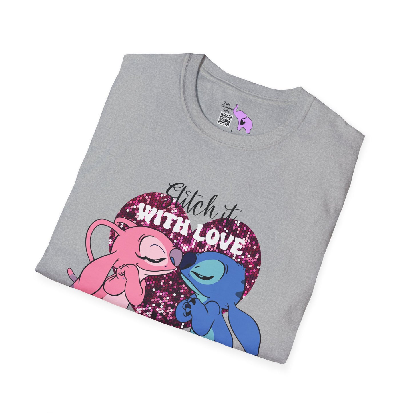 Stitch It With Love Adult T-shirt