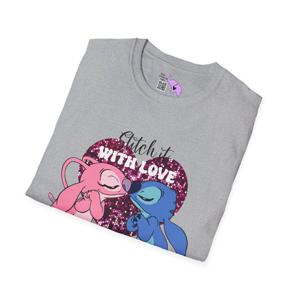 Stitch It With Love Adult T-shirt