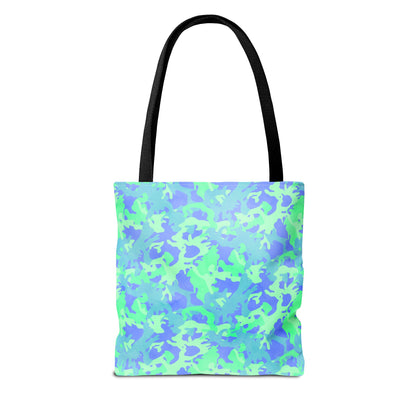 Glacier Grove Camo Canvas Tote Bag