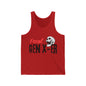 Feral GenXer w/Skull Unisex Jersey Tank