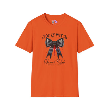 Spooky Witch Social Club Adult T-shirt