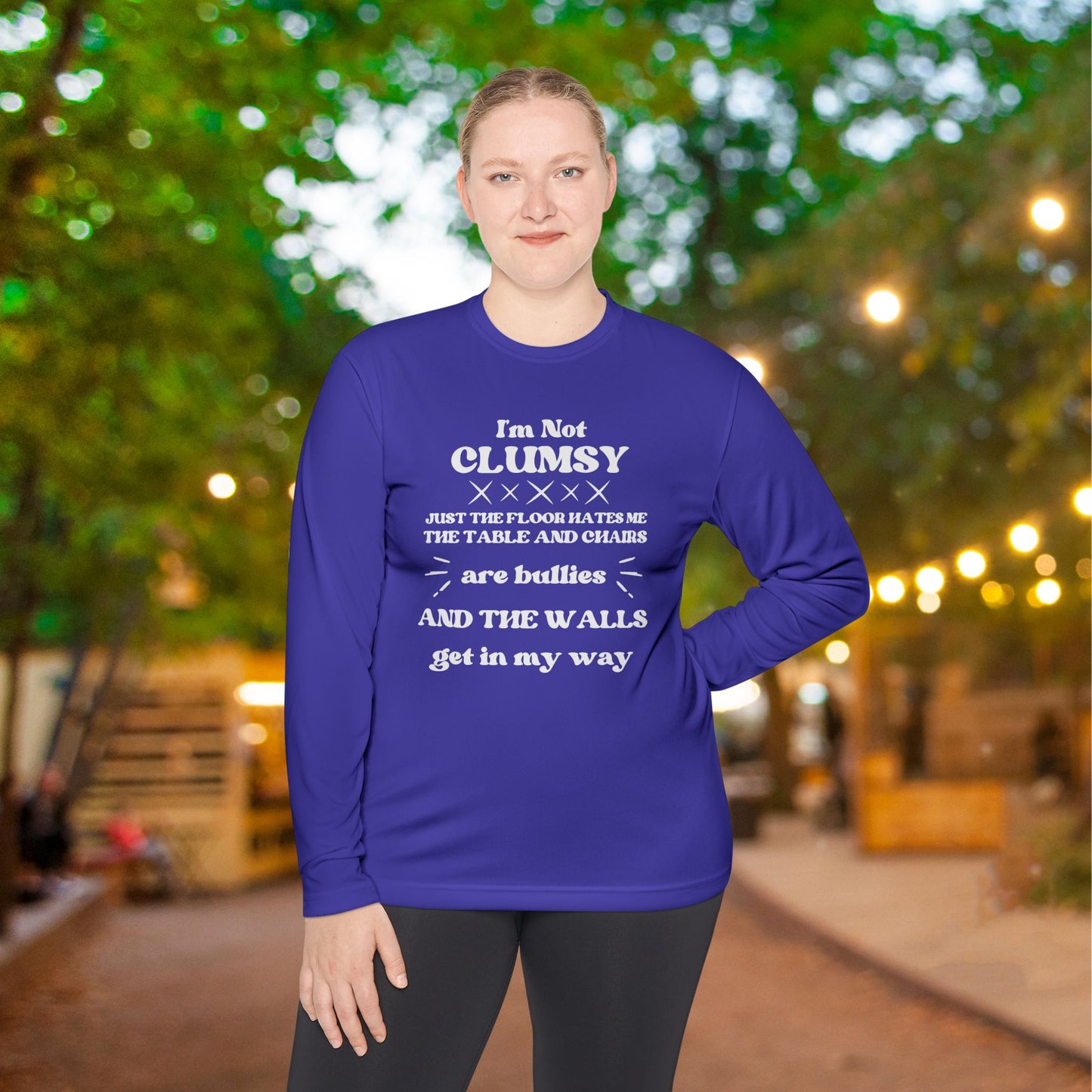 I'm Not Clumsy... Adult Long Sleeve Tee