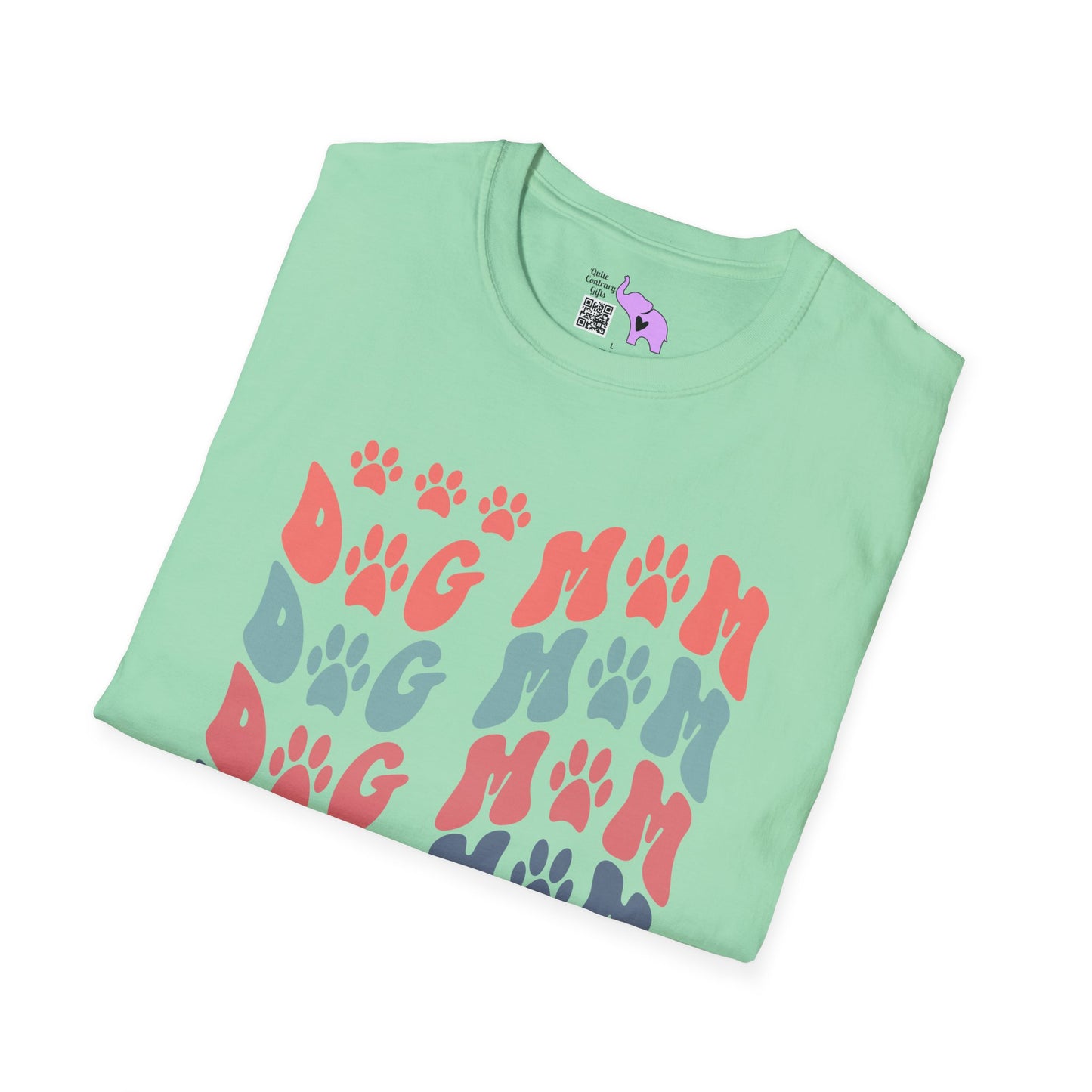 Dog Mom Adult T-shirt