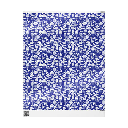 Mosaic of Light Hanukkah Wrapping Paper
